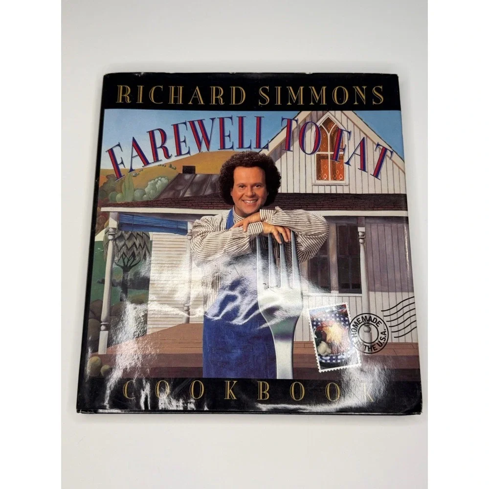 Richard Simmons' Farewell to Fat Cookbook Hardcover Cooking Vintage First Editi…